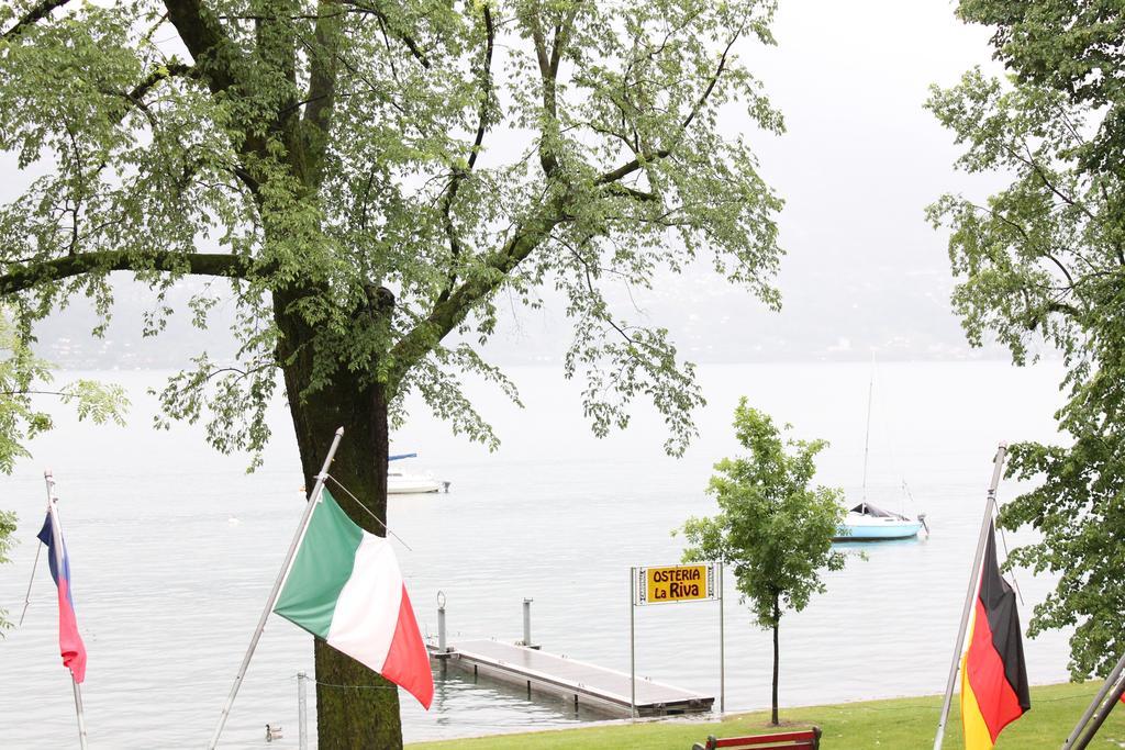 Osteria La Riva Hotel Minusio Buitenkant foto